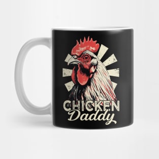 Eggcellent Elegance Chicken Daddy, Urban Poultry Couture Tee Delight Mug